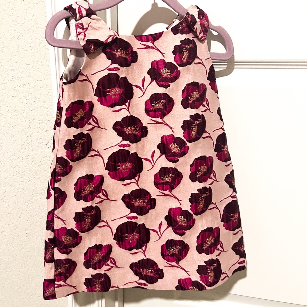 Janie and Jack Floral Jacquard Dress